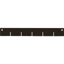 TRUSCO スチール製ワゴン用仕切り板 カスタムワゴン用 小 W314×H40 ブラック (品番:TACRES40BK)(注番3361063)(4)
