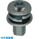 YAHATA ナベ組込ねじ P-4 三価クロメート M3×6 (4000本入) (品番:4580172749168)(注番3369066)・(送料別途見積り,法...