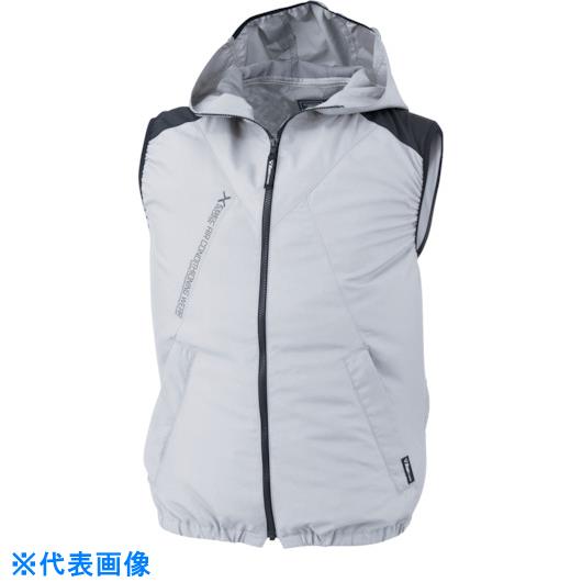 ジーベック　空調服遮熱ベスト（フード付き）XE98024−22−3L 〔品番:XE98024-22-3L〕[3371464]「送料別途見積り,法人・事業所限定,取寄」【代引き不可】