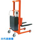 TRUSCO コゾウリフター フォーク式 H110-935 電動昇降式 (品番:BEN-D400-9B)(注番3373550)・(法人・事業所限定,直送元)