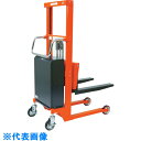 TRUSCO コゾウリフター フォーク式 H115-1235 電動昇降式 (品番:BEN-D600-12B)(注番3373592)・(法人・事業所限定,直送元)