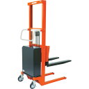 TRUSCO コゾウリフター フォーク式 H50-1475 電動昇降式 (品番:BEN-D300-15-5H)(注番3373649)・(送料別途見積り,法人・事...