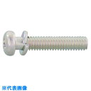 SUNCO 組込みねじ (+)ナベP=2 (鉄 (または標準)・アロック・下地三価ホワイト) M3×10 (60本入) (品番:10-00-0002-0030-...