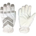 富士手袋 高視認性防水防寒手袋 (品番:74-15-WH-M)(注番3382636)・(送料別途見積り,法人・事業所限定,直送)