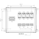 セフティー 仮設分岐盤 MP-E4A 4回路(60A×2)(30A×2) (品番:MP-E4A)(注番3401410)・(法人・事業所限定,直送元)