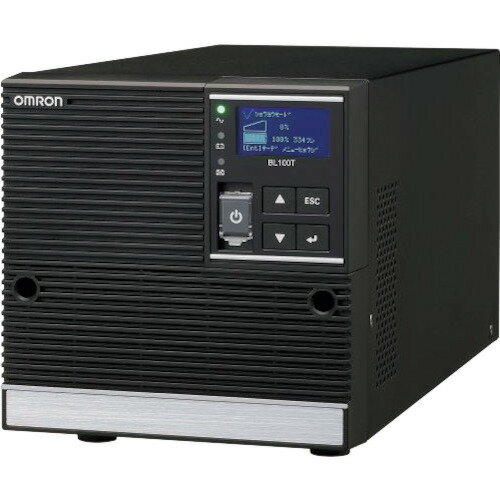 OMRON　ラインインタラクティブ／1000VA／900W／据置型／リチウムイオン電池搭載 （品番:BL100T）（注番3409956）・（送料別途見積り,法人・事業所限定,取寄）