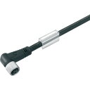 ワイドミュラー M8ケーブル 片側メス3極 アングル付き 3.5メートル (品番:9457380500)(注番3418321)・(送料別途見積り,法人・事業所限定,取寄)(4)