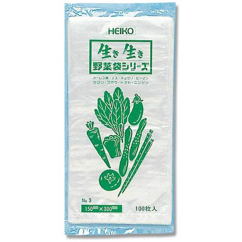 HEIKO 野菜袋 No.3 PPキュウリ5本用 100枚入り (品番:006721800)(注番3418637)・(送料別途見積り,法人・事業所限定,取寄) HEIKO 野菜袋 No.3 PPキュウリ5本用 100枚入り (品番:006721800)(注番3418637)・(送料別途見積り,法人・事業所限定,取寄)
