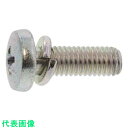 SUNCO 組込みねじ (+)バインドP=2 (鉄 (または標準)・ユニクロ) M6×20 (60本入) (品番:10-00-0402-0060-0200-01...