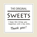 HEIKO ギフトシール Sweets スクエアホワイト 90枚入り (品番:007062311)(注番3429755)・(送料別途見積り,法人・事業所限定,取...