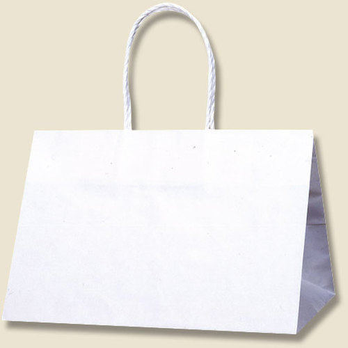 HEIKO　手提げ紙袋　Pスムースバッグ　白無地　31－19　25枚入り （品番:003155200）（注番3432642）・（送料別途見積り,法人・事業所限定,取寄）