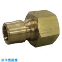 FLOBAL 両路開放型クイックカップリング TS-4PF(BSBM) (品番:TS-4PF(BSBM))(注番3530510)