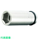 TONE　インパクト用ロングソケット　対辺寸法46mm　差込角25．4mm （品番:8NV-46L）（注番3567613）