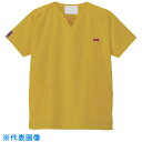 フォーク PANTONEスクラブ マスタードイエロー 3L (品番:7000SC-19-3L)(注番3587796)・(送料別途見積り,法人・事業所限定,取寄)