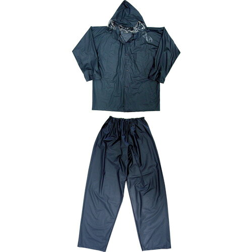 TRUSCO レインスーツ Mサイズ ネイビー (品番:TRW55M)(注番3600203)