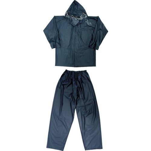 TRUSCO レインスーツ 3Lサイズ ネイビー (品番:TRW553L)(注番3600238) TRUSCO レインスーツ 3Lサイズ ネイビー (品番:TRW553L)(注番3600238)