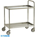 テックサス ステンレスワゴン2段タイプ(皿型タイプ) 900X600 SUSφ100ウレタン車 (品番:WG2-U9060D)(注番3610291)・(法人・事...