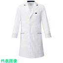 フォーク メンズシングルコート ホワイト 4L (品番:1539SP-1-4L)(注番3616260)・(送料別途見積り,法人・事業所限定,取寄)