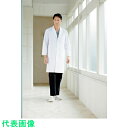 フォーク メンズ診察衣シングル ホワイト BL (品番:1530PO-1-BL)(注番3617062)・(送料別途見積り,法人・事業所限定,取寄)