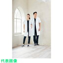 フォーク メンズ診察衣シングル半袖 ホワイト BL (品番:1532PO-1-BL)(注番3617123)・(送料別途見積り,法人・事業所限定,取寄)