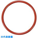 TRUSCO Oリング 4C P-28(10個入) 赤シリコンゴム(運動用・固定用) (品番:T-4CP28)(注番3624249)