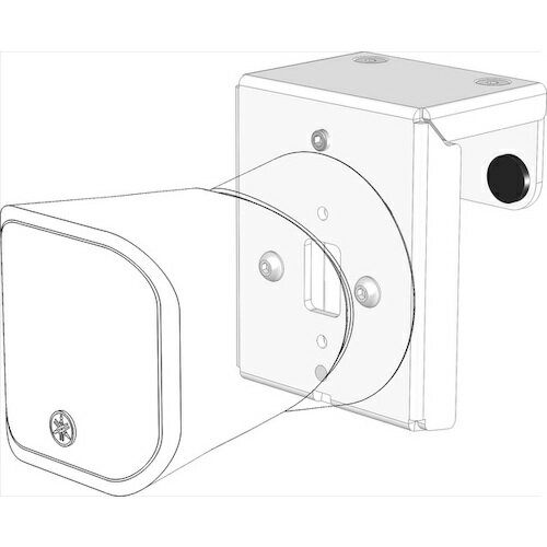 一ノ坪　VSP－2用横向き設置クランプ （白） （品番:PCL-SP2SDW） （注番3624347）・ （法人・事業所限定,直送元）