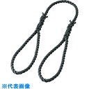 TRUSCO 台付ポリプロピレンロープ 線径12mmX長さ3m (品番:TPP-123)(注番3631702)