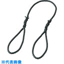 TRUSCO 台付ポリプロピレンロープ 線径9mmX長さ3m (品番:TPP-93)(注番3631753)