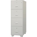 キング 耐火ファイリングキャビネット (品番:B4-4KJ)(注番3634005)・(送料別途見積り,法人・事業所限定)【大型】