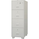 キング 耐火ファイリングキャビネット (品番:B4-4KDJ)(注番3634011)・(送料別途見積り,法人・事業所限定)【大型】
