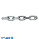 TRUSCO JIS F2106第一種規格相当 ロングリンクチェーン スチール ドブメッキ 線径19mm×長さ1.1M〜2.0M (品番:TIC-19-LG-D...