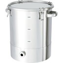 MONOVATE 片テーパー型密閉容器目盛付 クリップ式 400L (品番:KTT-CTH-M-77)(注番3641185)・(法人・事業所限定,直送元)