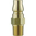 ナック クイックカップリング AL40型 真鍮製 メネジ取付用プラグ Rc3/4 (品番:CAL46PM2)(注番3643395)