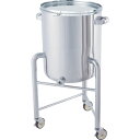 MONOVATE 片テーパー急傾斜型密閉容器 脚付 バンド式 45L (品番:KTTX-CTL-L-39)(注番3647138)・(法人・事業所限定,直送元)