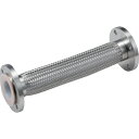 テクノフレックス フッ素樹脂プライアブルホース T630-100Ax800L JIS10KF SUS304 (品番:T630-100AX800L-JIS10KF...