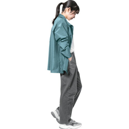 Makku きどらないレインウェアセットアップ ブルーグレー EL (品番:AS-4700-BG-EL)(注番3695364) Makku きどらないレインウェアセットアップ ブルーグレー EL (品番:AS-4700-BG-EL)(注番3695364)
