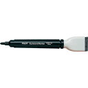 PILOT ホワイトボードマーカー 中字(マグネット・イレーザー付き) ブラック (品番:WBME-15M-B)(注番3699742)