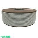 ユタカメイク ポリエステルロープドラム巻 4φ×200m (品番:PRS-8)(注番3708896)