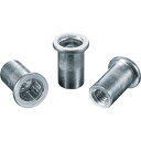 エビ ブラインドナット“エビナット”(平頭・アルミ製) 板厚4.0 M10X1.5(500個入) (品番:NAD1040M)(注番3723526)