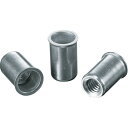 エビ ブラインドナット“エビナット”(薄頭・アルミ製) 板厚4.0 M6×1.0(1000個入) (品番:NAK640M)(注番3723712)(4)