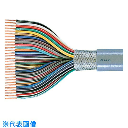 長岡特殊電線　コンピュータ装置間接続ケーブル　100M （品番:CHC1X0.5SQ-100）（注番3773348）・（送料別途見積り,法人・事業所限定,直送）