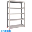 TRUSCO M3型中量棚 1500X571XH2100 6段 単体 免震樹脂ベース付 ネオグレー (品番:M3-7566SFC-NG)(注番3780517)・(送料別途見積り,法人・事業所限定)【大型】(3)