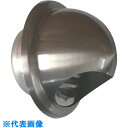 TRUSCO ステン丸型フード付ガラリ 100mm (品番:GRSUS-100)(注番3803463)