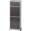 K.G.Y 宅配ボックス リシム マルチ THB-3115 BR ブラウン (品番:0229620)(注番3833408)・(法人・事業所限定,直送元)
