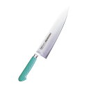 □エムテートリマツ 抗菌カラー包丁牛刀180mm(MGK)グリーン (品番:010521013)(注番3837946)|詳細画像