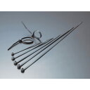 TRUSCO リリースタイ幅12.8mmX576mm最大結束φ172耐候性 (品番:TRRCV-580W)(注番3843581)