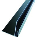 アルインコ 波板用コーナ-見切(片) 2.4M ブラック (品番:BA174K)(注番3847675)・(送料別途見積り,法人・事業所限定)【大型】