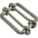 ユタカメイク 平ベルト金具 1本線送り 20~25mm幅用 (2個入り) (品番:GSA-120)(注番3867825)