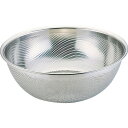 □エムテートリマツ UK18-8HACCP対応パンチング浅型ザル40cm (品番:045168040)(注番3879766)