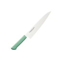 □エムテートリマツ マスターコック抗菌カラー牛刀18cmグリーン MCGK180G (品番:031627025)(注番3881376)(3)